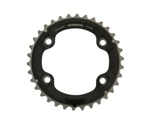Doppia corona esterna MTB origine Shimano 4BRA XT M8000 11V. Noir
