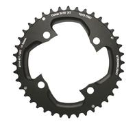 Doppia corona esterna per MTB Shimano 4BRA XT M785 10V. Nero