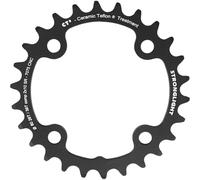 Doppia corona interna non filettata per MTB Stronglight 4BRA SRAM X0-XX-X9-X7 CT2 10V. Noir