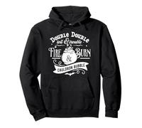 Doppia Fatica e guai Shakespeare Macbeth Witch Halloween Felpa con Cappuccio