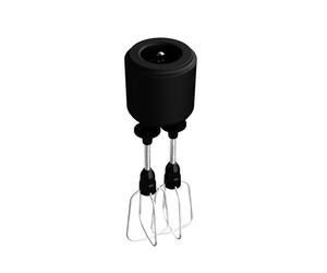Doppia frusta Haier per frullatore a immersione Serie 5, 2x veloce - Nero | Risultato omogeneo, lavabile in lavastoviglie, acciaio inox, aggancio rapido, ideale per dolci e creme