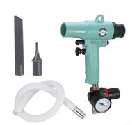 Doppia funzione Spray di aspirazione Blow Art Tool Dual Function Spray | Valvola di pressione regolabile, flusso uniforme del materiale, applicazione precisa, fiocchi di conchiglia colorati