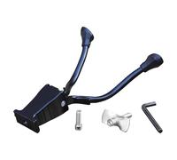 Doppia gamba - in acciaio, meccanismo pieghevole, design leggero e compatto, facile da installare, strumento di supporto per bicicletta per mountain bike, ciclismo, pendolarismo, touring