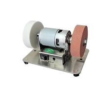Doppia macchina for smerigliatrice, da tavolo, motore, mini mola elettrica for lucidatura grossolana e fine, pietra for smerigliatura ,Serie professionale