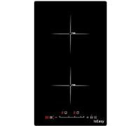 Doppia piastra a induzione, piastra di cottura a induzione elettrica - (Autarkic, 3400 W, 2 fuochi, 29 cm, incassato, touch, timer, vetro-ceramica) - 2 zone