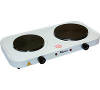 DOPPIA PIASTRA ELETTRICA FORNELLO ELETTRICO 2 POSTI 1000 + 1500 W