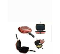DOPPIA PIASTRA ROYALTY LINE CUCINA 32 CM RIVESTIMENTO ANTIADERENTE MARMO DF32M [EEK: Non conforme]