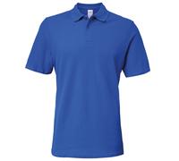 Doppia Pique Polo 64800 uomo - Gildan Tee in cotone morbido stile puro