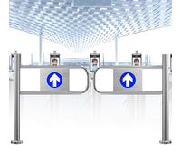 Doppia porta automatica per la soluzione industriale dell'entrata del corridoio per le fabbriche e i supermercati Meccanismo di chiusura per impieghi gravosi per aree ad alto traffico