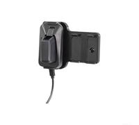 Doppia porta per sram per assi per caricabatterie Stand Wall Mount Fix Dual | Supporto a parete sicuro, tiene per batterie Sram per assi, previene cadute, ricarica organizzata, struttura in nylon