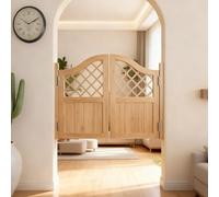 Doppia Porte Oscillanti in Legno Massello, W70-150cm, Caffè Chiusura automatica Porte a Battente, Occidentale Porta basculante, Porta da Saloon per scale da cucina Negozio Bar(Natural,110 * 90cm)