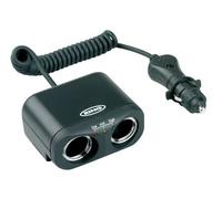 Doppia presa accendisigari 12V 8A con tester batteria RING