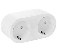 DOPPIA PRESA DOMOTICA TY1936 TUYA SMART LIFE WIFI INTELLIGENTE SCHUKO 16A 3600W Compatibile con App, Amazon Alexa, Google home (TY1936)