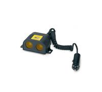 Doppia presa multiuso accendisigari "TWO SOCKETS" 12V/24V con Led luminoso