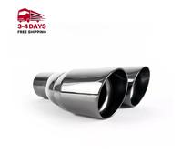 Doppia punta di scarico - 2,5 pollici ingresso 3,07 pollici prese