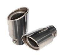 Doppia Punta Scarico 2 Pezzi 5 63mm Inossidabile Cromato Silenziatore Per Estremità Posteriore Tubo Per Subaru Per Forester 2008-2012 Inossidabile Cromo