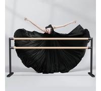 Doppia Sbarra da Danza Portatile - Barra per Stretching Indipendente, Adatta per l'allenamento di Danza, la Ginnastica e Il Fitness a casa. Regolabile in Altezza, Adatta a Principianti e PRO