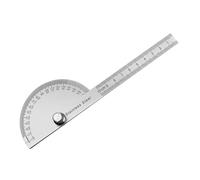 Doppia scala 180 gradi angolo semicircolare righello Finder Progners per Carpenter in acciaio inox Trovatore di strumenti di misura DOUPLE RARAMENTE LEIGIONI RARI PER IL LAUSE