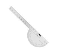 Doppia scala 180 gradi angolo semicircolare righello Finder Progners per Carpenter in acciaio inox Trovatore di strumenti di misura DOUPLE RARAMENTE LEIGIONI RARI PER IL LAUSE