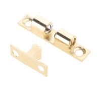 Doppia sfera regolabile in rame a molla, chiusura a scatto per mobili, armadietti, bagno, armadi, in rame, con fibbia toccante