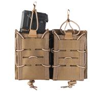 Doppia tasca porta caricatori Mil-Tec Open Flex Double - Coyote