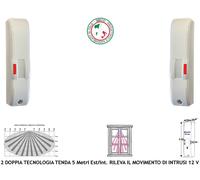 Doppia Tecnologia Allarme Finestra 2 Sensori Movimento Intrusi Impiant Antifurto