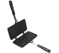 Doppia testa antiaderente Waffle Maker Pan stampo in lega di alluminio stampo piastra di cottura cottura strumento di casa gas
