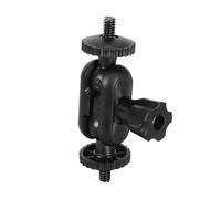 Doppia Testa Borchie 1/4 "Maschio Filettato Adattatore Vite Per La Gabbia Della Macchina Fotografica E Monitor Accessori