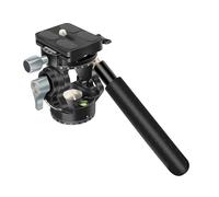 Doppia Testa Treppiede Liquido Con Inclinazione 90 ° E Rotazione 720 ° Rilascio Rapido Set Rimovibile Flessibile