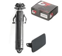 Doppia Ugello Spruzzatore Copertura Fari Sinistra Per VW Passat Alltrack B7 10-