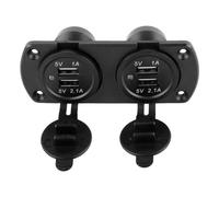 Doppia USB 4 Porte Alimentazione Presa Caricabatterie Presa ad Incasso 12V 24V