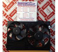 DOPPIA VENTOLA COMPLETA VW GOLF V 2.0 TDI 140CV DAL '03 IN POI ORIGINALE DENSO