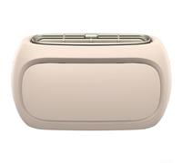 Doppia Ventola Portatile Mani Libere 4 Doppia Ventola Portatile(Apricot Color)