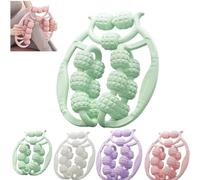 Doppie File Di Rulli Morsetto Gambe Massaggiatore, Rullo Di Massaggio, Doppie File Di Rulli Massaggiatore, Muscolo Rilassante, Braccio E Gamba Morsetto Massaggiatore Rullo (verde)