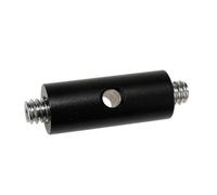 Doppio 1/4 20 Adattatore In Alluminio Filettato Maschio Con Tubo Diametro 12mm Per Stabilizzare Accessori Della Macchina Fotografica Adattatore Vlog Gear Mount