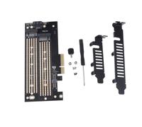 Doppio Adattatore PCI-E M.2 Chiave NVME M O Chiave SATA B Su Scheda Di