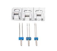 Doppio ago 2/90 3/4/macchina da cucire doppio con piedino premistoffa accessori per macchine da cucire per uso domestico Stretch Twin