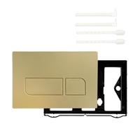 Doppio Attuatore Flushing Piastra di scarico WC Piastra di scarico Serbatoi d'acqua a scomparsa Pannello Secchio Flushing Board per UP300 UP320 Accessori da bagno Flushing Board