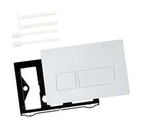 Doppio Attuatore Flushing Piastra di scarico WC Piastra di scarico Serbatoi d'acqua a scomparsa Pannello Secchio Flushing Board per UP300 UP320 Accessori da bagno Flushing Board