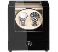 Doppio avvolgitore per orologi automatici Adattatore esterno per vernice per pianoforte con rivestimento in legno e motore silenzioso alimentato a batteria (colore: rosso marrone) splendido scenario