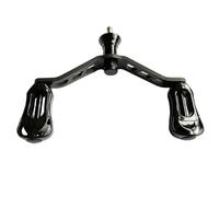 Doppio bilanciere per Shimano Stradic Luvias Spinner Reel compatibile con 4000 modelli Stella Ultegra Twin Power Exsence Cardiff Vanford Sephia Sustain Nasci21 Complex F4 F6, 1 pezzo, nero