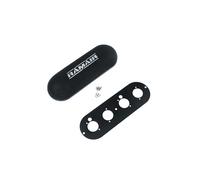 Doppio Bombata Carburatore Filtro Aria Piastra per Loto Twincam 1558cc 125mm Int