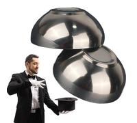 Doppio Bowl Magic Accesstes - acqua che appare in The Ciotola Vuoto Trucchi Magic, Illusioni Gross Up Magic Gimmick, Acqua della Ciotola superiore Trucco Magic Trrick for Comedy Home