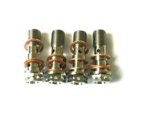 Doppio Bullone Banjo Titanium Race Spec M10 X 1.0 X 31Mm Adatto Brembo TITANIUM