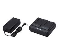 Doppio caricatore rapido Panasonic AG-BRD50EC per batterie della serie AG-VBR, colore nero