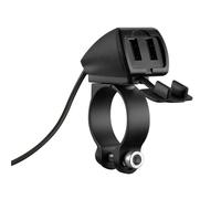 doppio caricatore usb resistente all’acqua, 3 tipi di fissaggio - 5400 mA - 30W