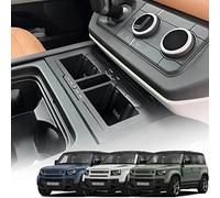 Doppio Caricatore Wireless Auto per Land Rover Defender 90 110 130 X/X-DYNAMIC/V8/CARPATHIAN EDITION 2020-2023 Interni Accessori, 15W Qi Pannello Rapida Ricarica Telefono per iPhone Samsung
