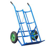 Doppio Carrello Cilindro di Ossigeno per Lo stoccaggio e Il Trasporto, portainterrota Portatile Portatile Esterno/Interno Mobile, Staffa del Cilindro con Ruote, carico 551 libbre (WHE Gonfiabile