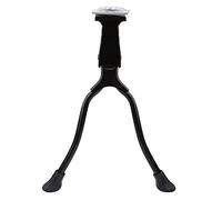 Doppio cavalletto per Bicicletta, avalletto per Bicicletta Bipiede, Supporto Poggiapiedi per Mountain Bike, Supporto per Bici con Suola Antiscivolo