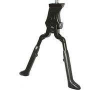 Cavalletto doppio centrale per bicicletta Newton 24-28" regolabile in alluminio